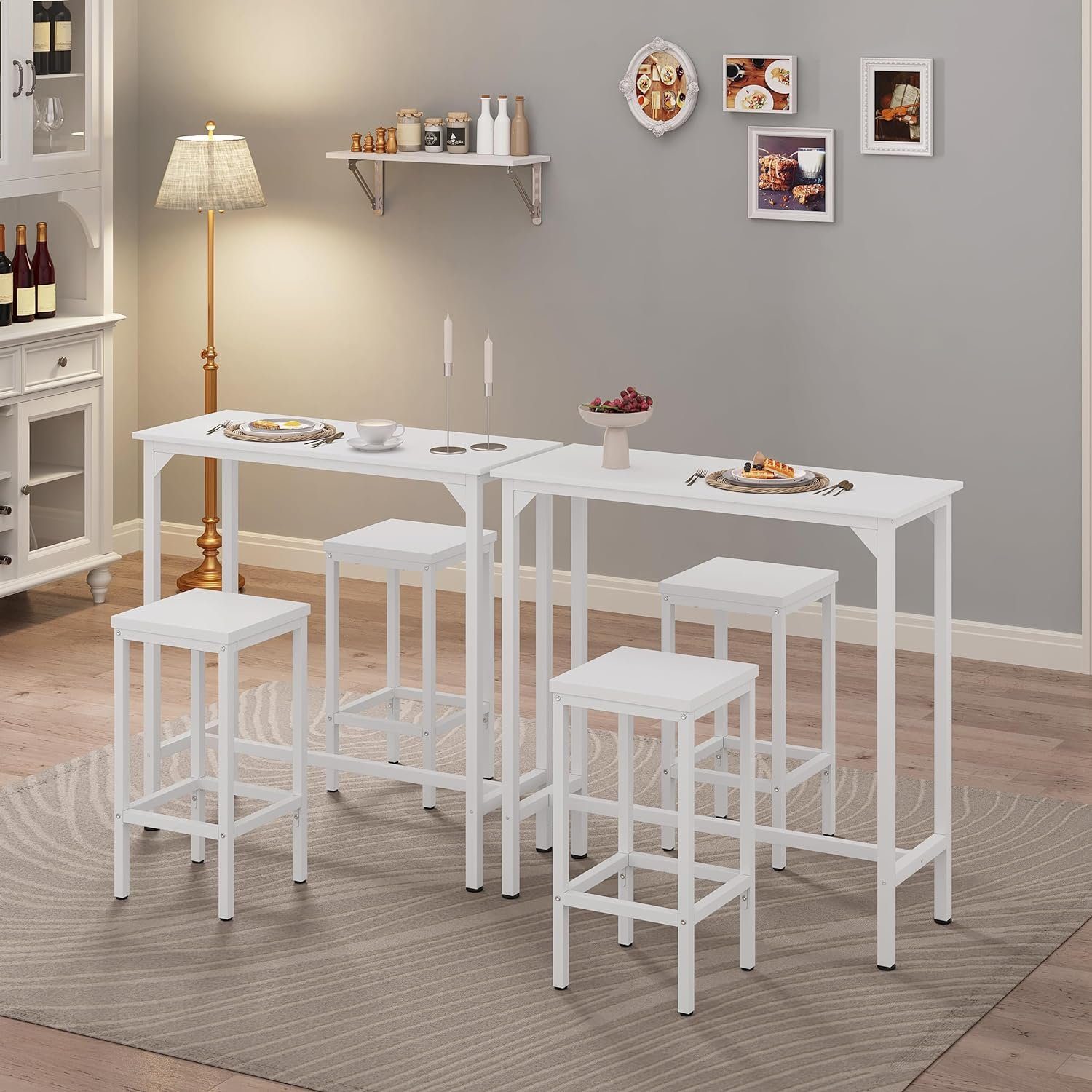 EUGAD Bartisch (1-St), hoch, für Bar Bistro Kücheninsel Balkon