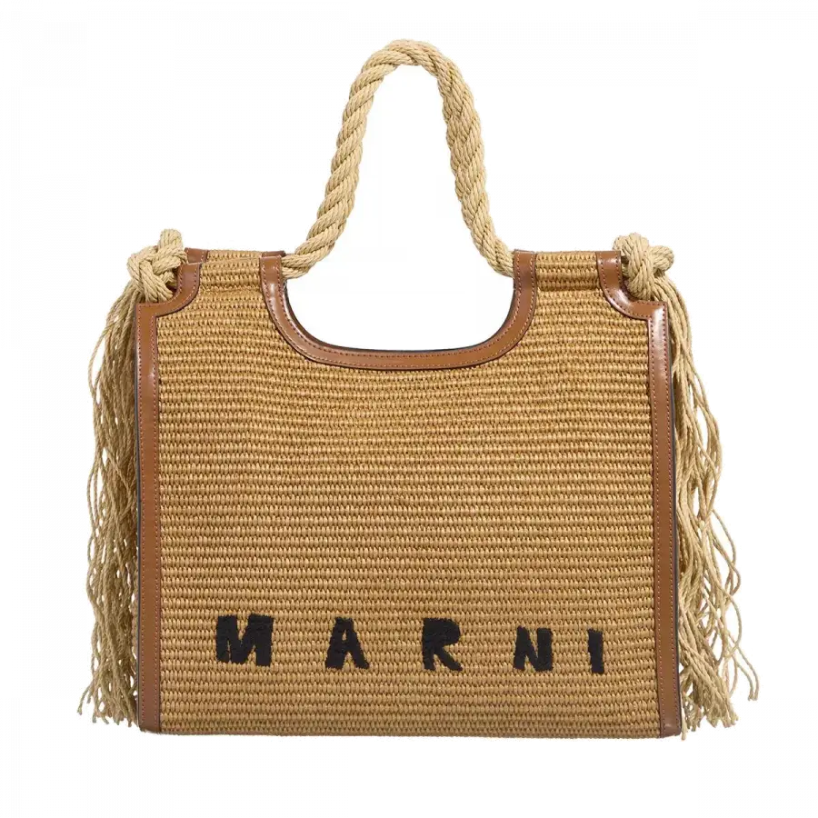 Marni - Marni Handle Bags Synthetische Fasern Light Brown - beige