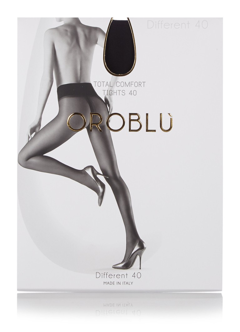 Oroblu Įvairios pėdkelnės su 40 denų audiniu