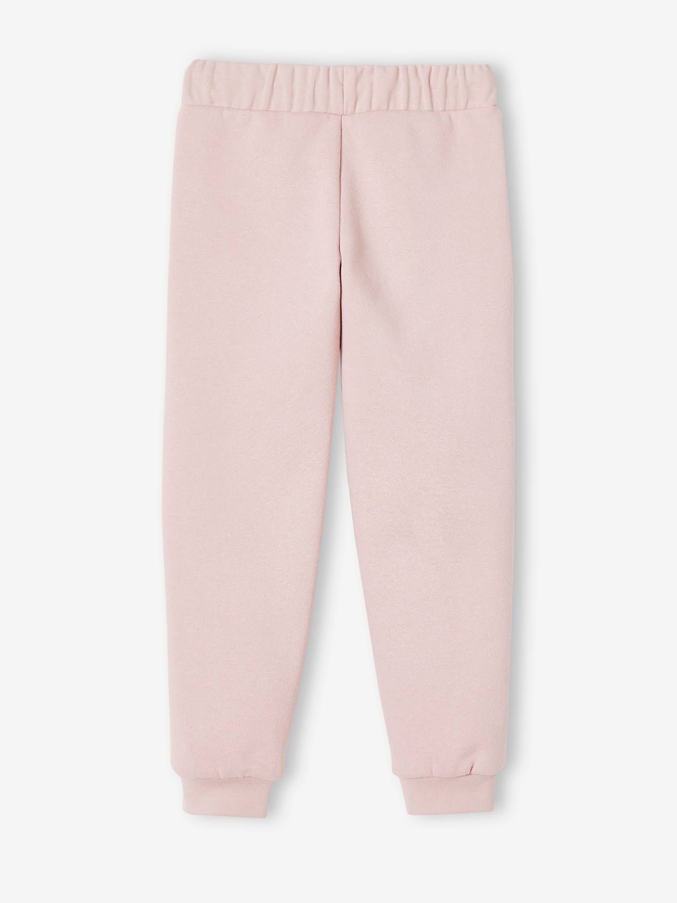 Pantalon jogging Basics fille gris clair chine