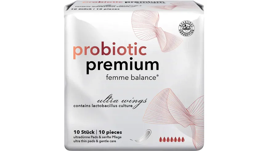 femme balance Damenbinde Probiotic Premium