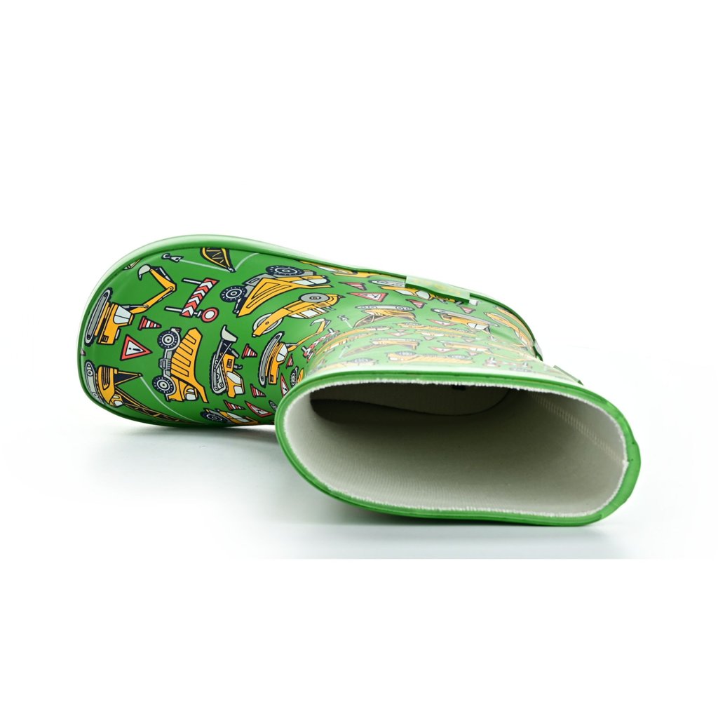 Koel4Kids Tractor Green (Wellie Bare) Gummistiefel