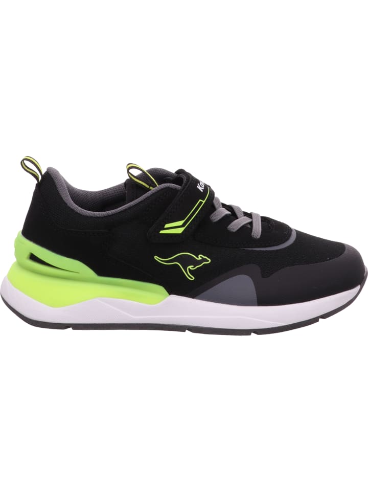 Kangaroos Klettschuhe in schwarz günstig kaufen