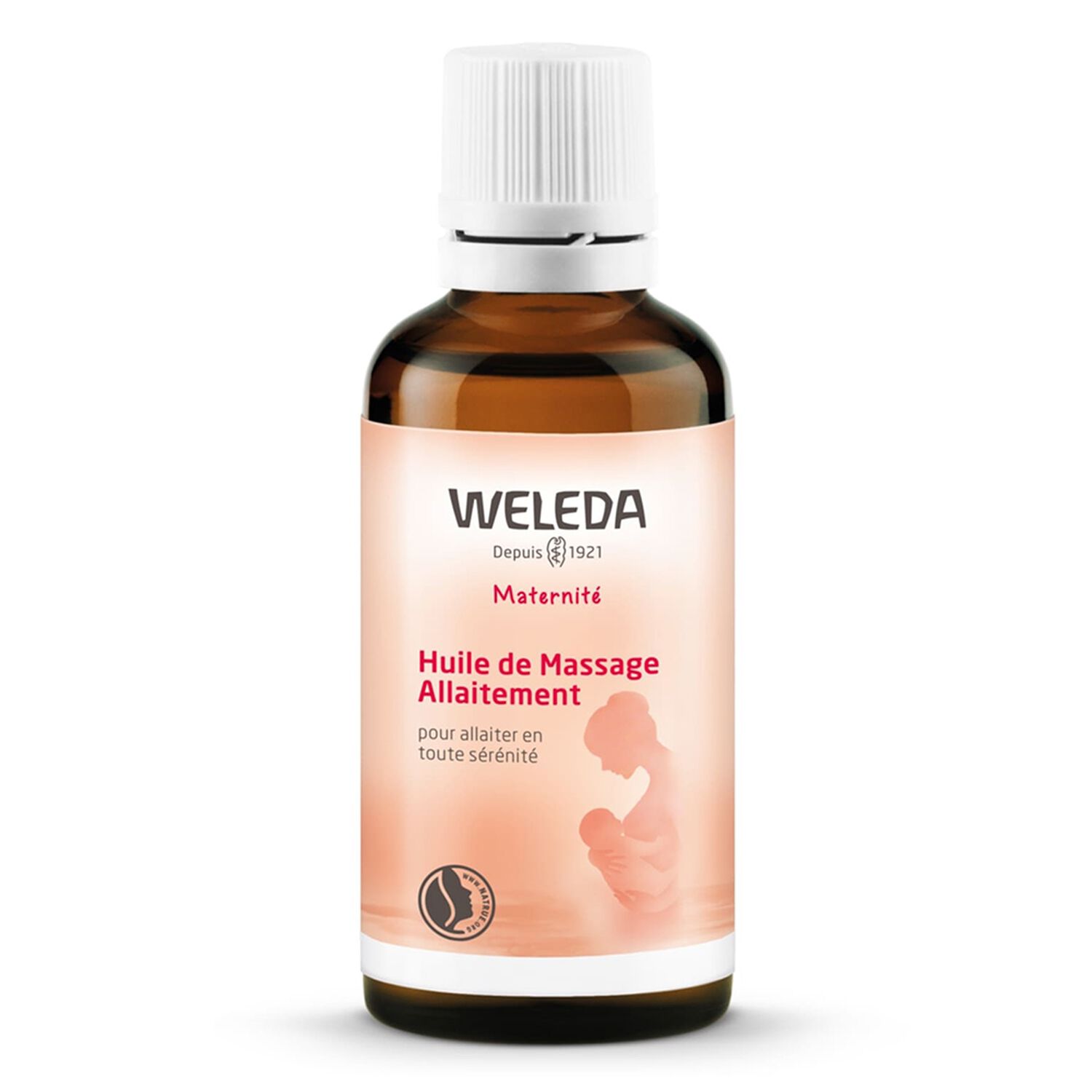 Weleda Maternité Huile de Massage Allaitement - Pour Femmes Enceintes et Allaitantes - 50 ml