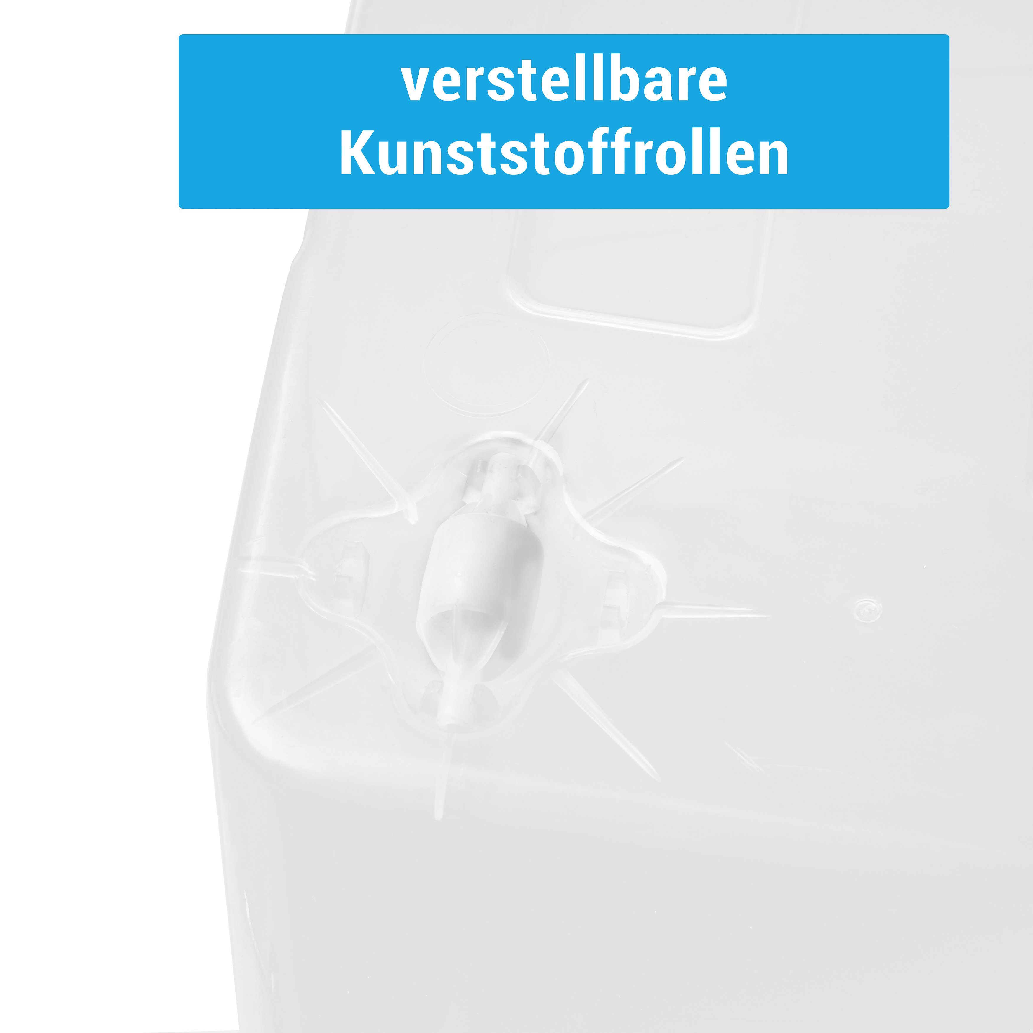 Centi Allzweckkiste Aufbewahrungsbox, Boxen Aufbewahrung, Kisten Aufbewahrung Groß (Set, 3 St., 80 Liter, H45 cm x L54 cm x B40 cm), Groß XXL 80L Deckel, Rollen, Clip-Griffen und Lüftungsklappe