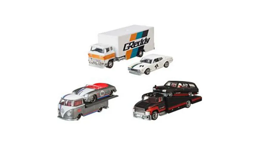 Hot Wheels Premium Car Culture Team Transport Fahrzeuge, 1 Stück, sortiert