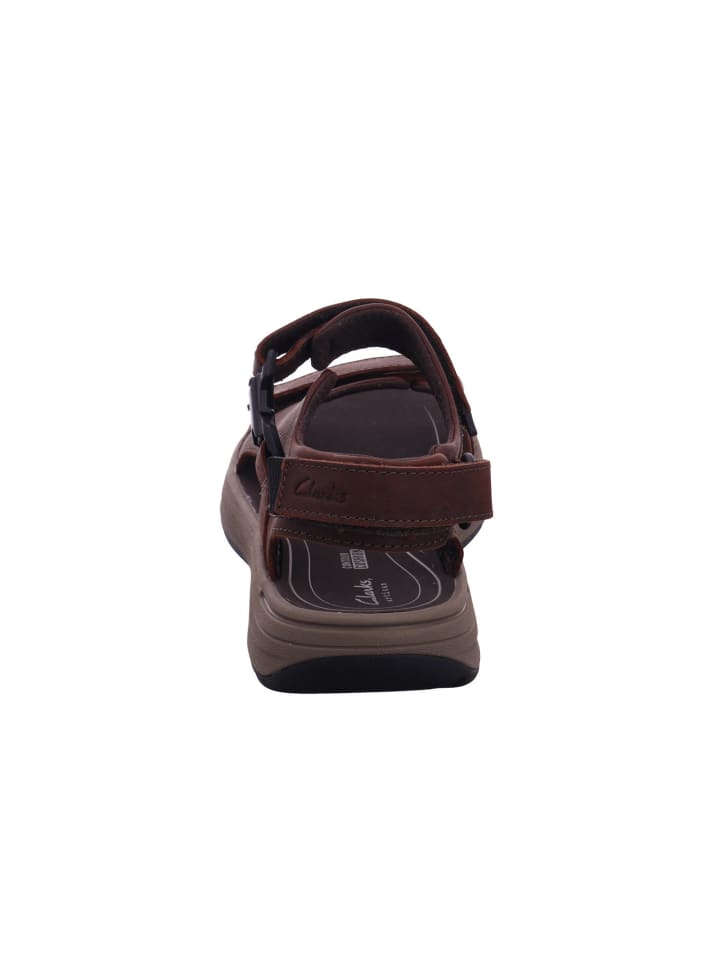 Clarks Treckingsandalette in braun günstig kaufen