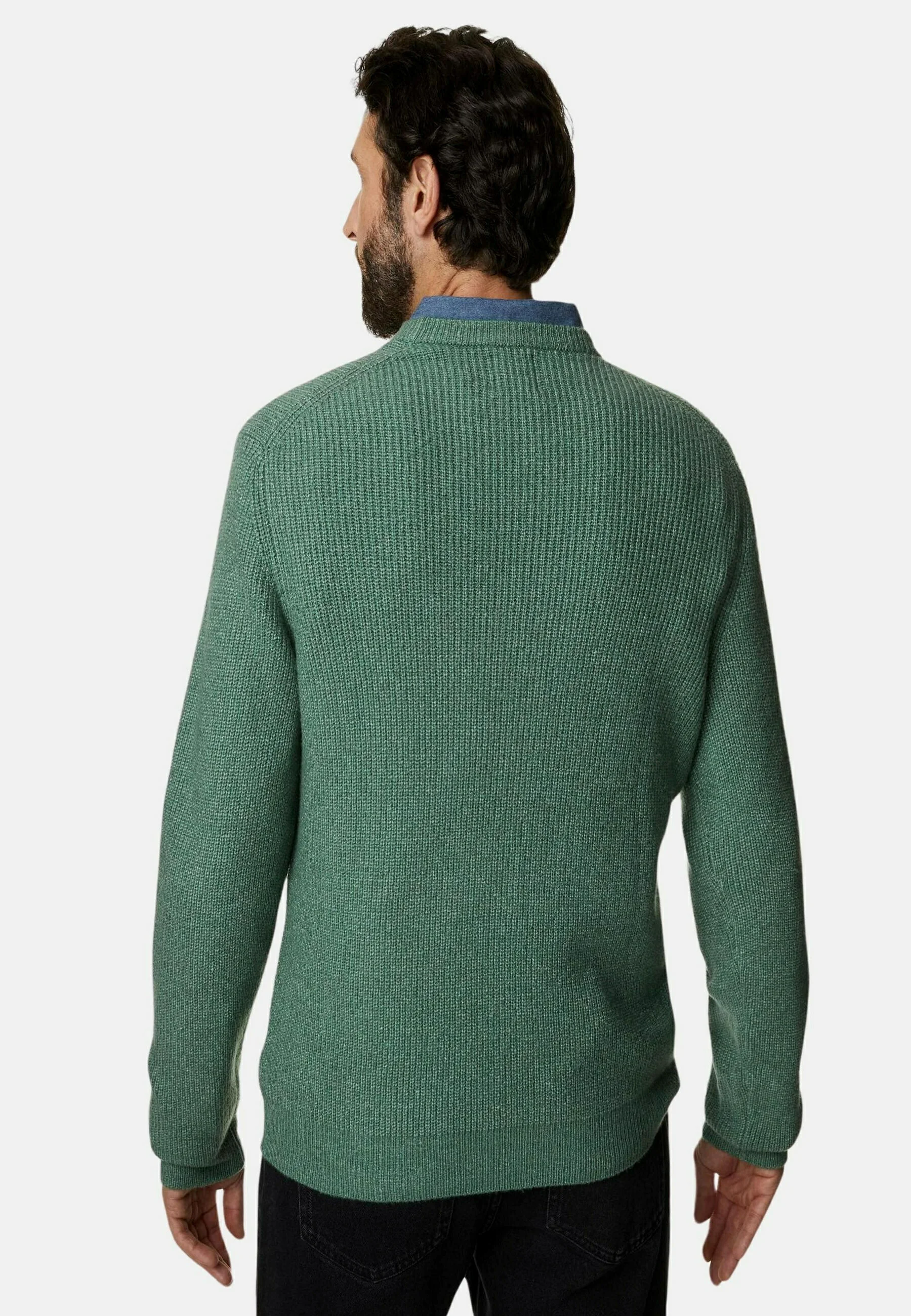 Suéter de cuello redondo grueso y supersuave de Marks & Spencer