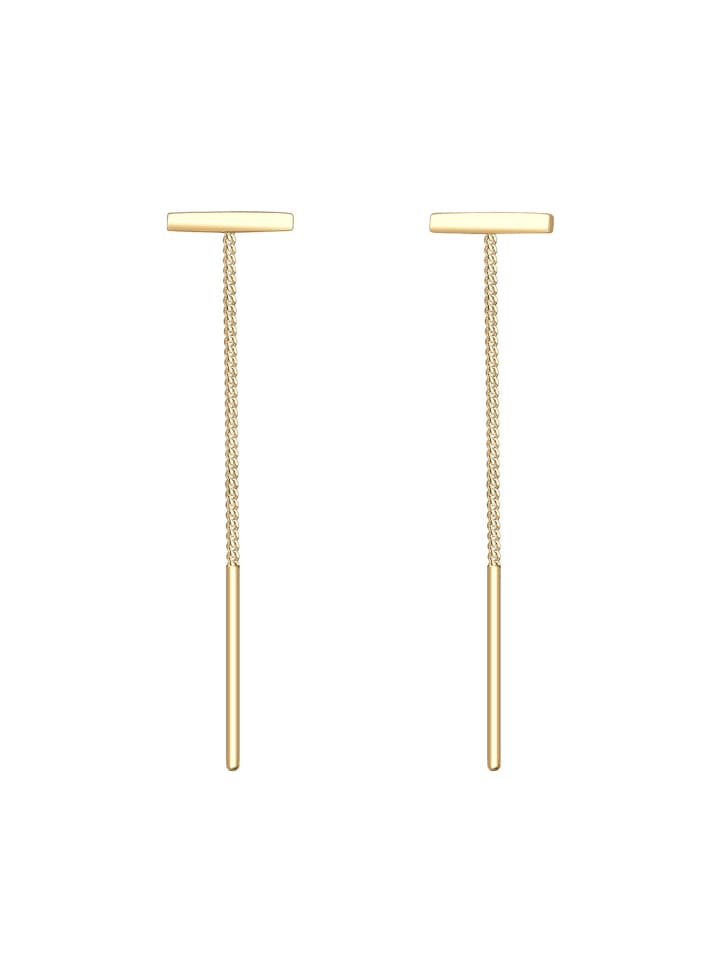 Elli Ohrringe 925 Sterling Silber Geo in Gold günstig kaufen onesize