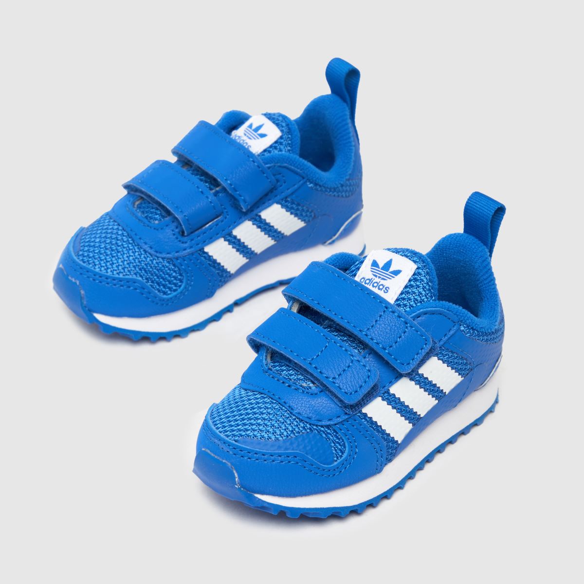 adidas blå zx 700 hd pojkar småbarnsskor