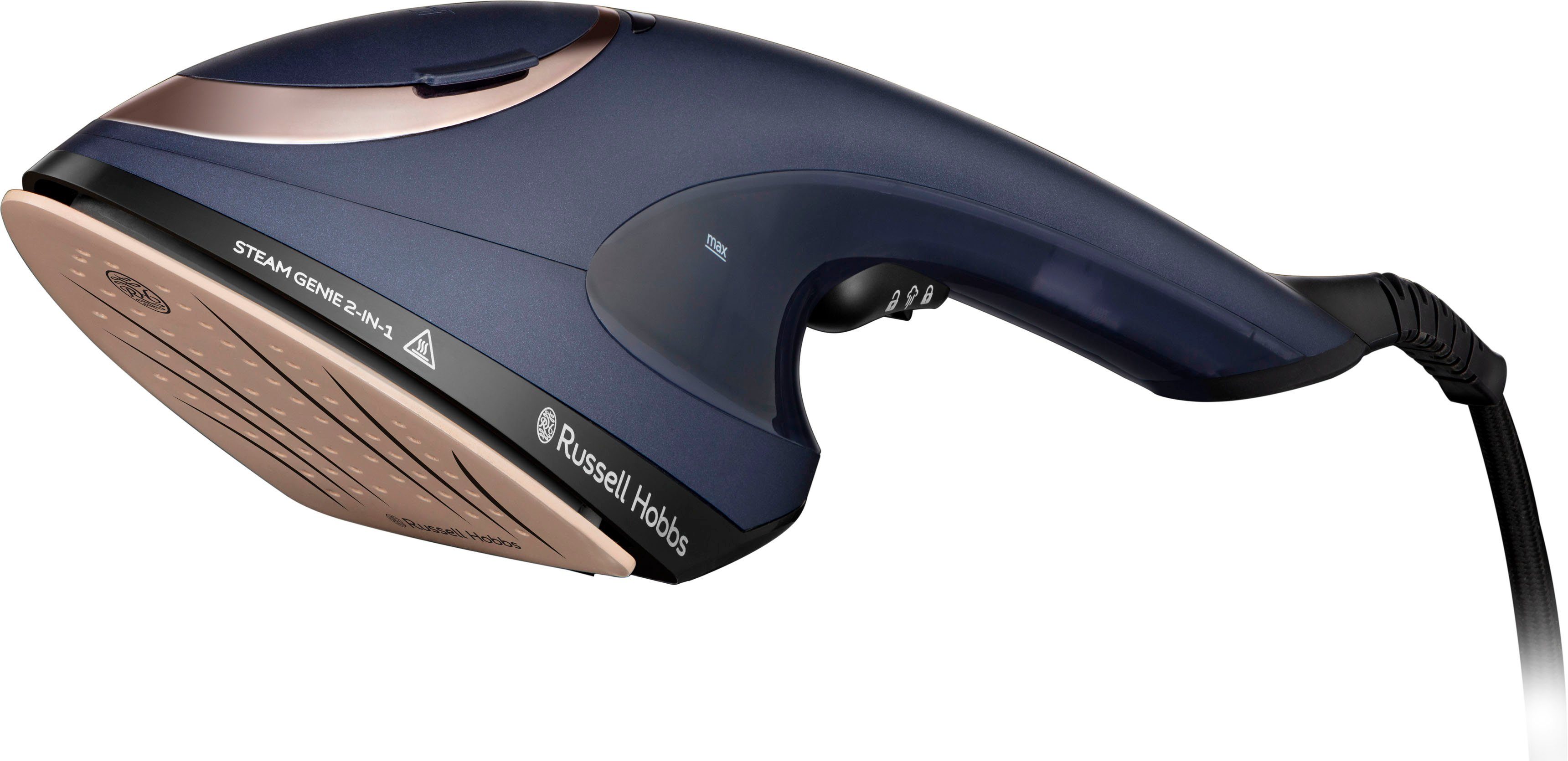 RUSSELL HOBBS Dampfbürste 28370-56 Steam Genie, 1700 W, 2 in 1 Dampfbürste