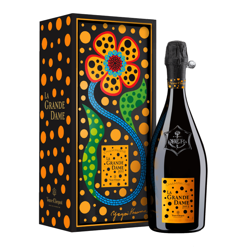 Brut La Grande Dame avec Coffret par Yayoi Kusama 2012 - Champagne Aoc - Champagne - Veuve Clicquot (75CL.)