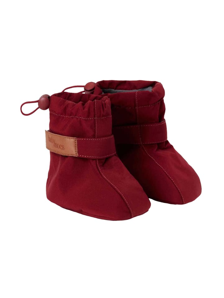 BabyMocs Schuhe Vegan in burgundy günstig kaufen