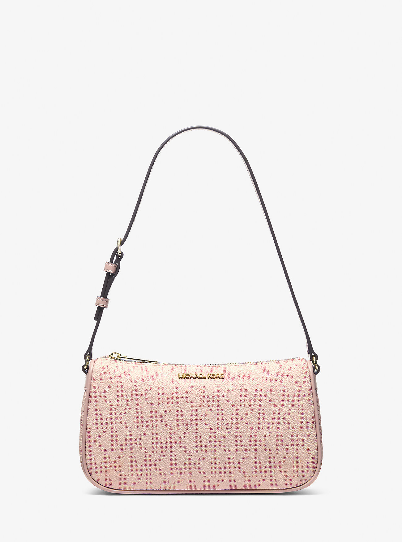 Jet Set Medium Signature Logo Pochette - BALLET