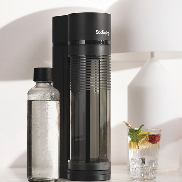 Wassersprudler Logan, inkl. CO2 Zylinder, 5-tlg.