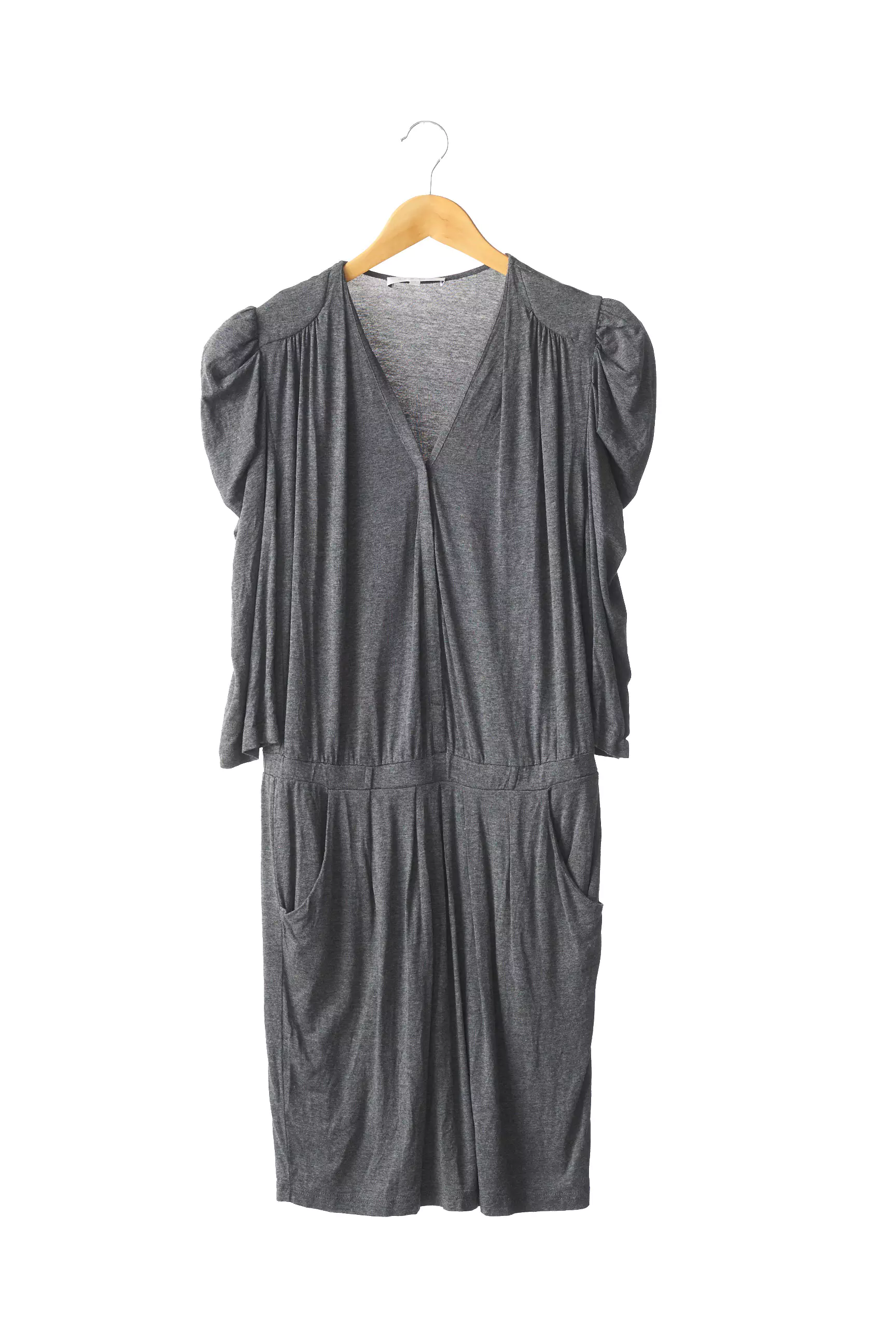 Sandro Robes Mi Longues Femme couleur gris