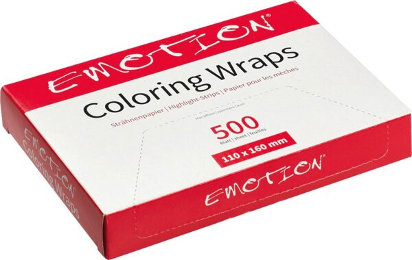 Efalock Coloring Wraps 110x 160mm Strähnenpapier