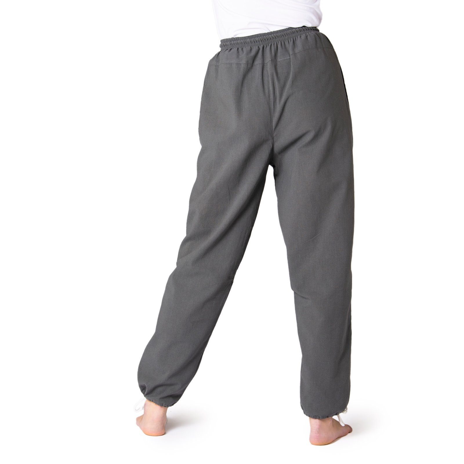 PANASIAM Wellnesshose E-Pants leichte Unisex Bundhose aus weicher Baumwolle für Damen und Herren Freizeithose mit Tunnelzug Relaxhose bequeme Sommerhose