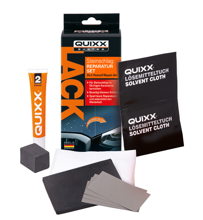QUIXX Lack Steinschlag Reparatur Set, Schwarz - ATU