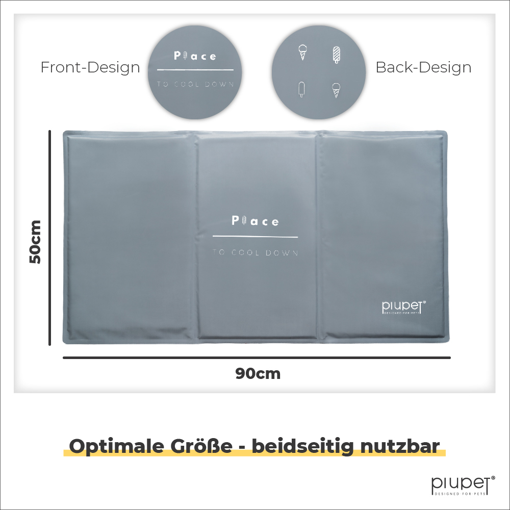 PIUPET Hundematten PIUPET Kühlmatte 50 cm, 2 cm, 2 cm