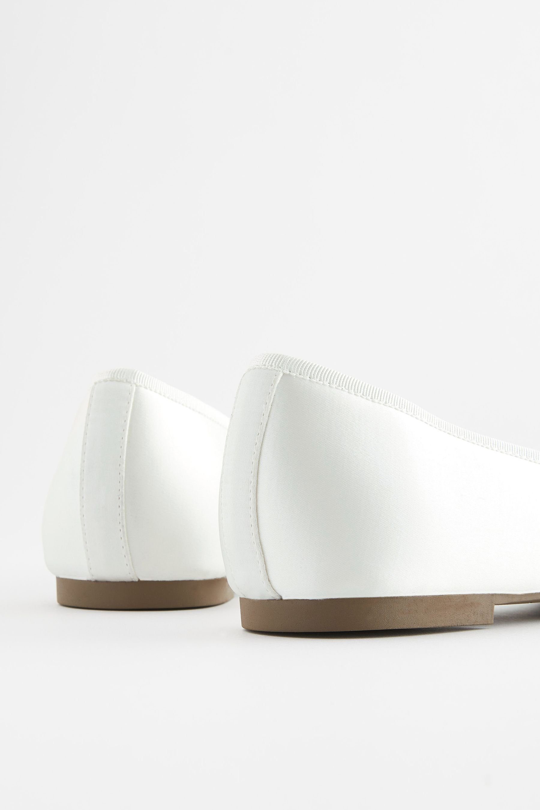 Next Hochzeitsschuhe Braut-Ballerinas aus Satin Ballerina (1-tlg)