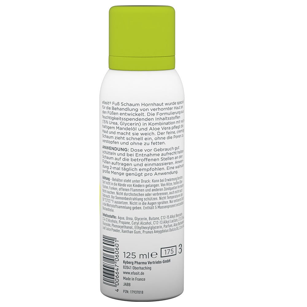 efasit Fuß Schaum Hornhaut 125 ml