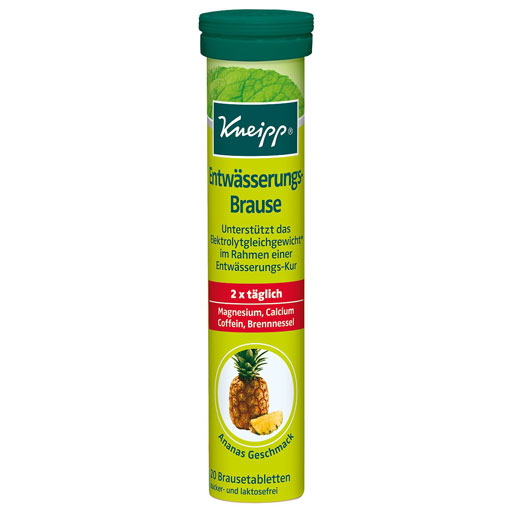 KNEIPP Entwässerung Brausetabletten  20 St  Brausetabletten