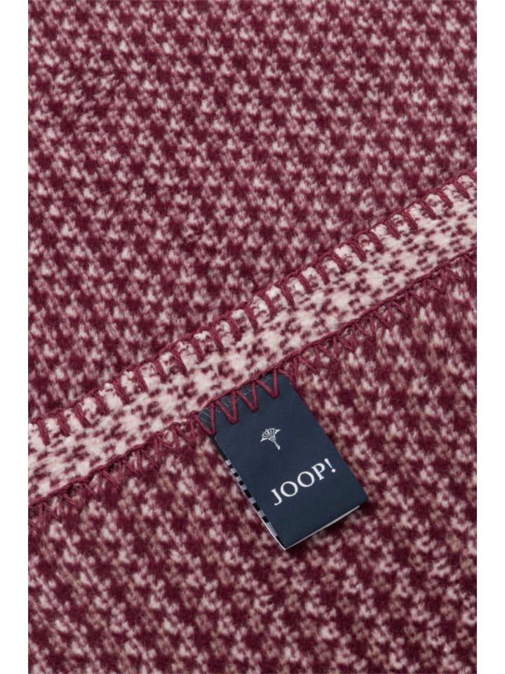 JOOP! JOOP! WOVEN Wohndecke 150x200 cm, Rouge günstig kaufen 150 x 200 cm
