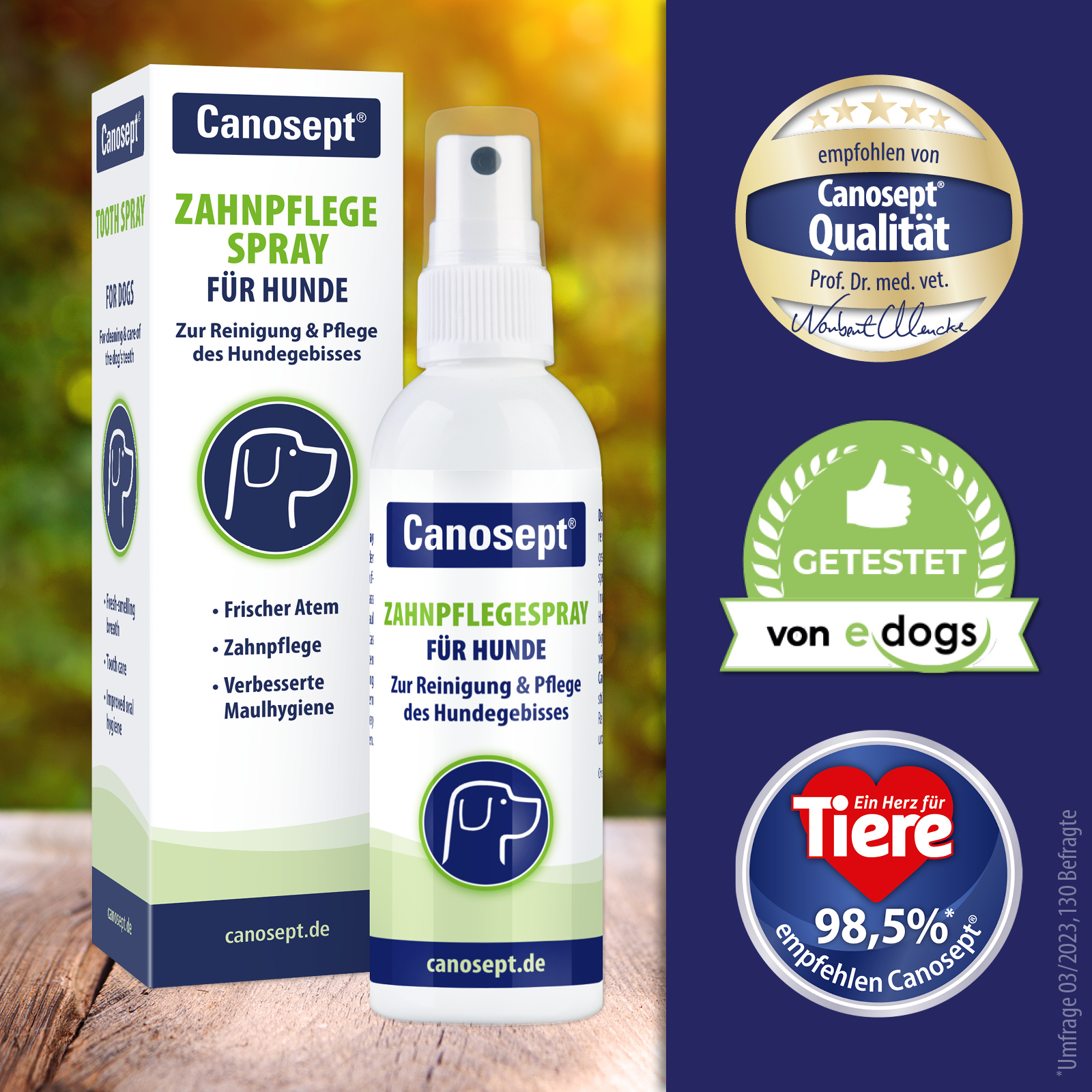 Canosept Zahnpflege Canosept Zahnpflege Spray für Hunde 100 ml