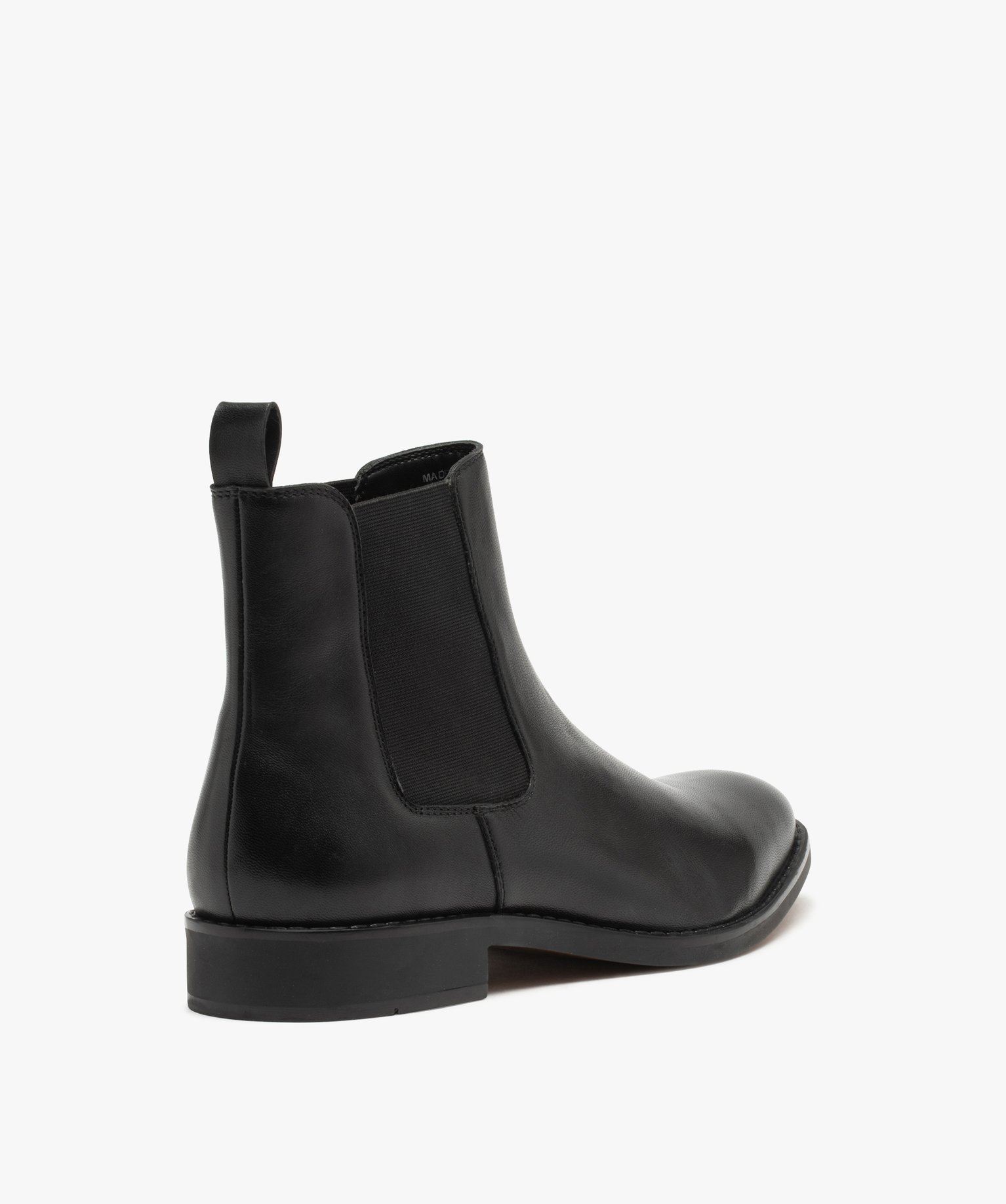 Chelsea boots dessus cuir homme - Tanéo noir | GEMO