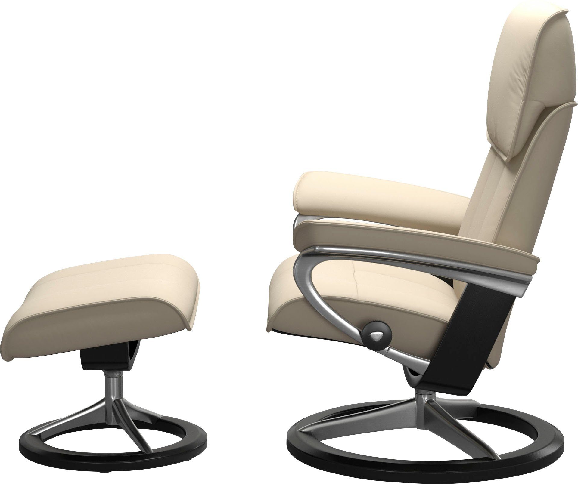 Stressless® Relaxsessel Admiral, mit Signature Base, Größe M & L, Gestell Schwarz