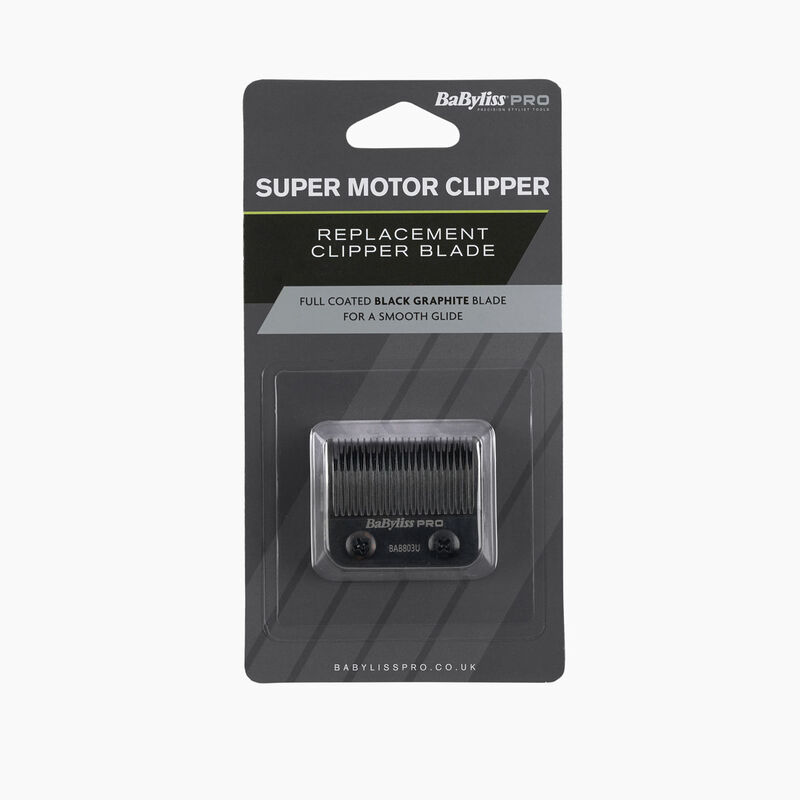 Super Motor Cordless Clipper Graphite Taper Blade (Black)