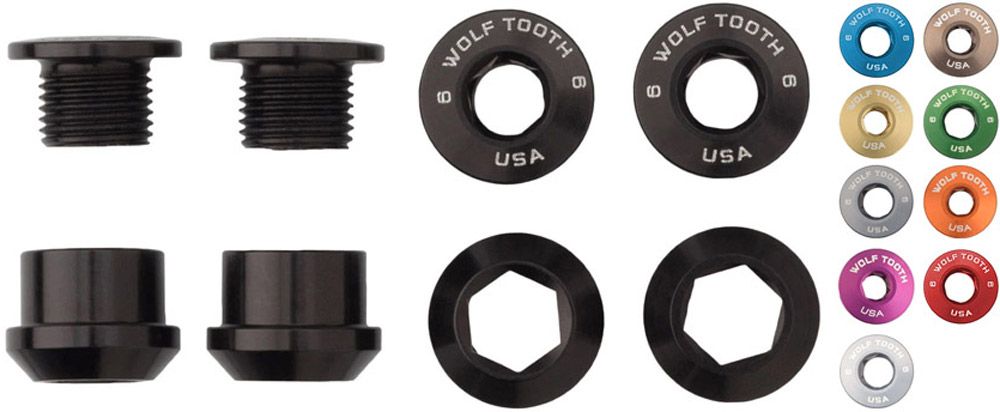 Wolf Tooth Components 1-fach Kettenblattschrauben (4 Stück) kaufen | Bike-Discount