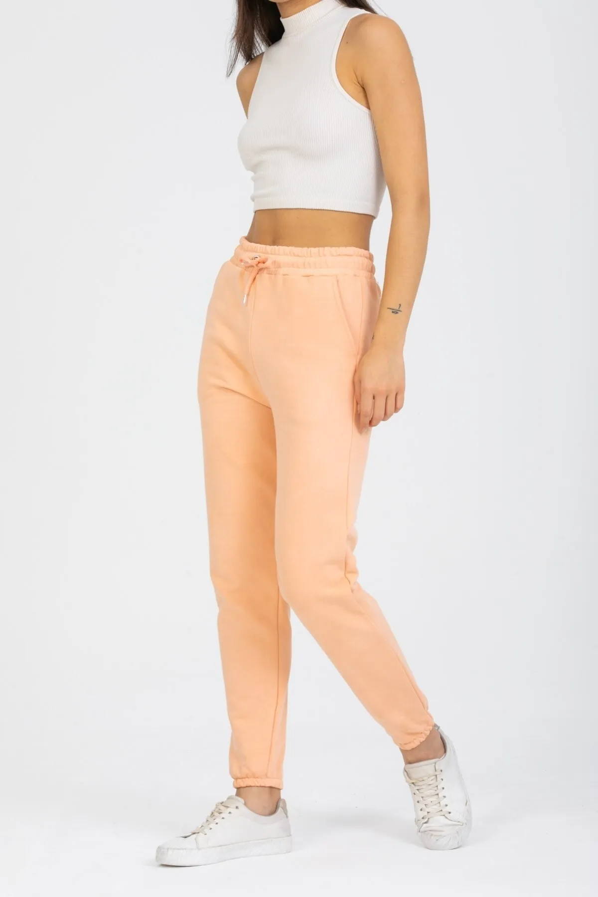 Deafox  Jogginghose - Rosa - Slim