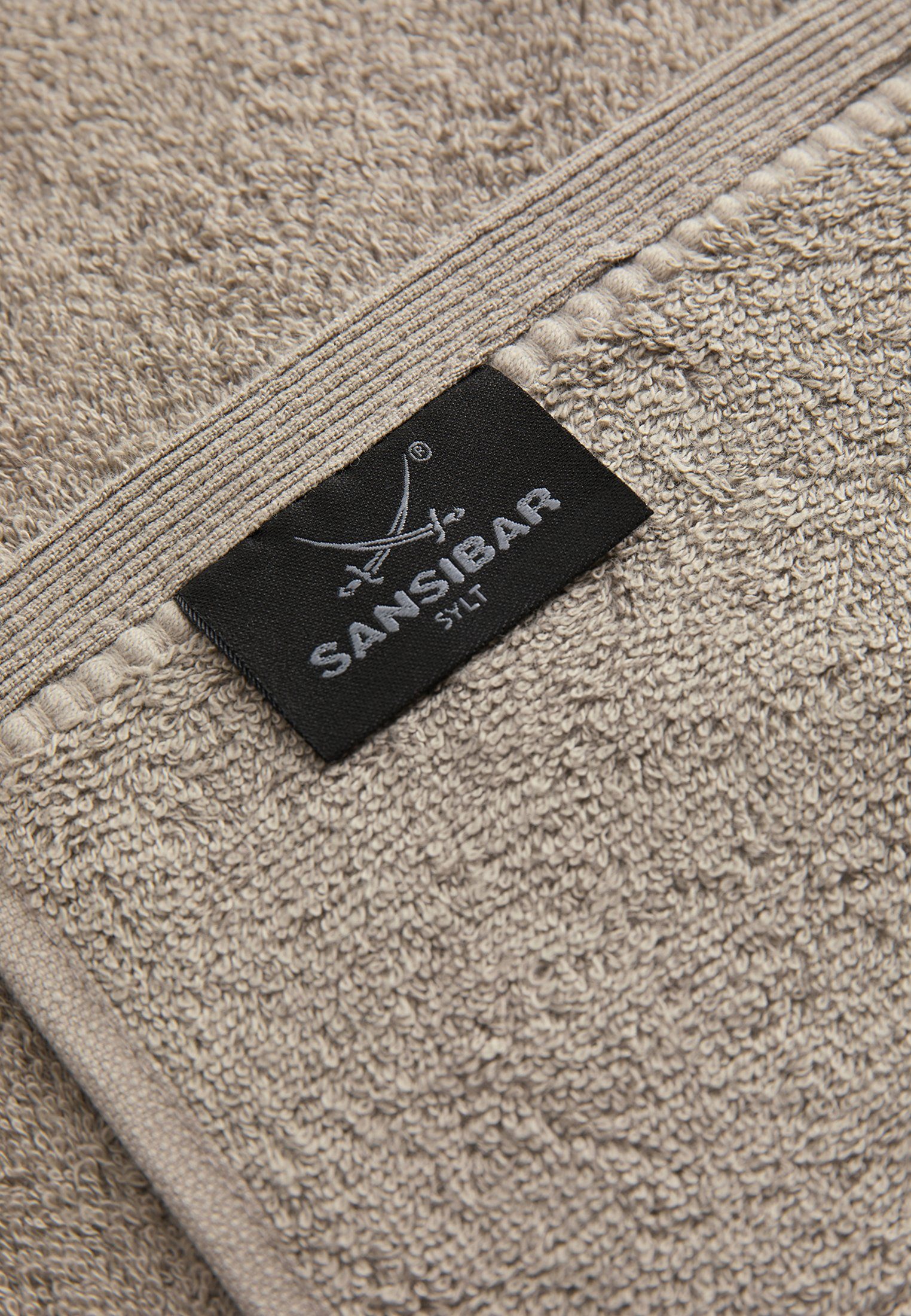 Sansibar Sylt Handtuch Set Sansibar Sylt Handtuch Set Frottier-Serie Classic Nr. 5 (Set, 10-tlg), (Set), hochwertige Ton-in-Ton Säbelstickerei
