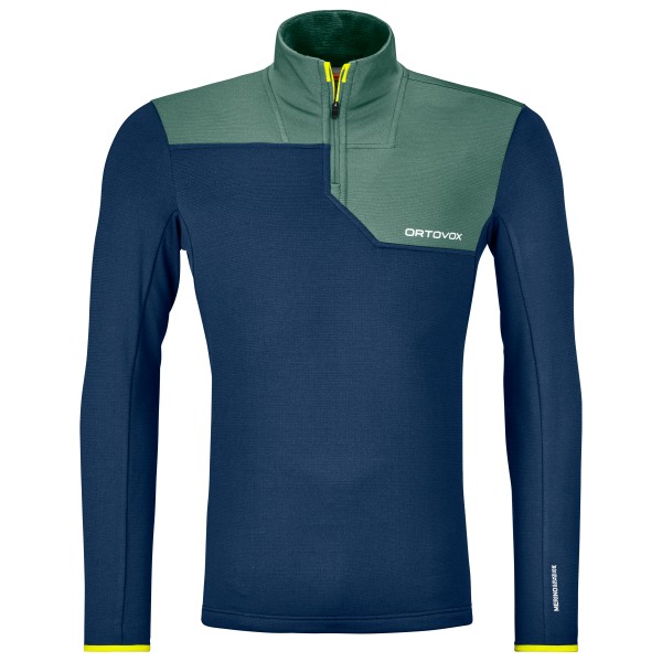 Ortovox - Fleece Light Zip Neck - Longsleeve