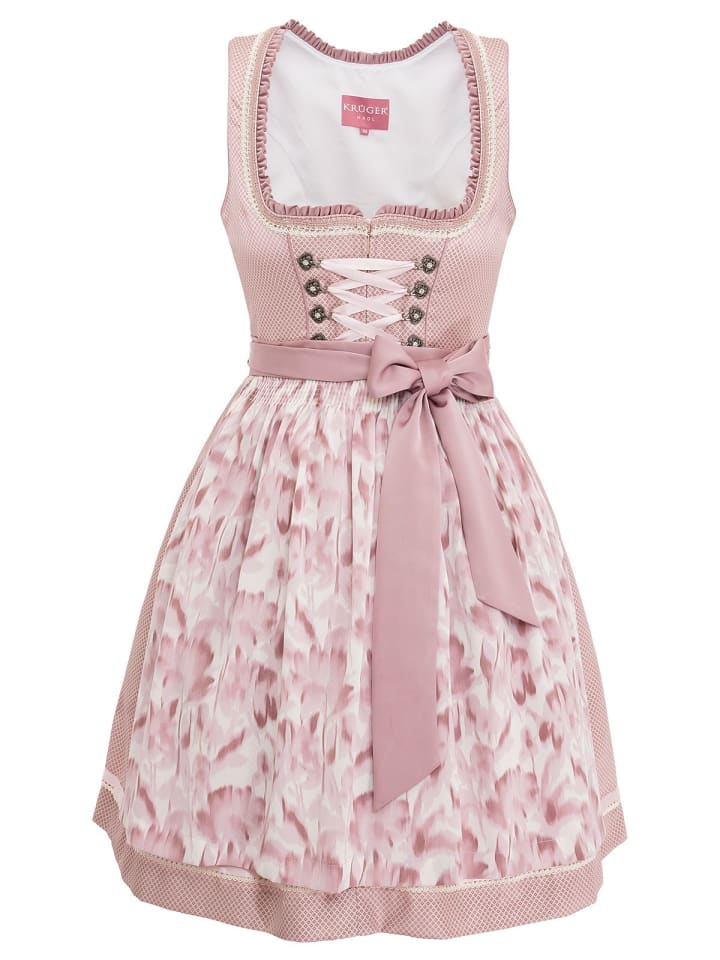 KRÜGER Midi Dirndl 416367 in rose günstig kaufen