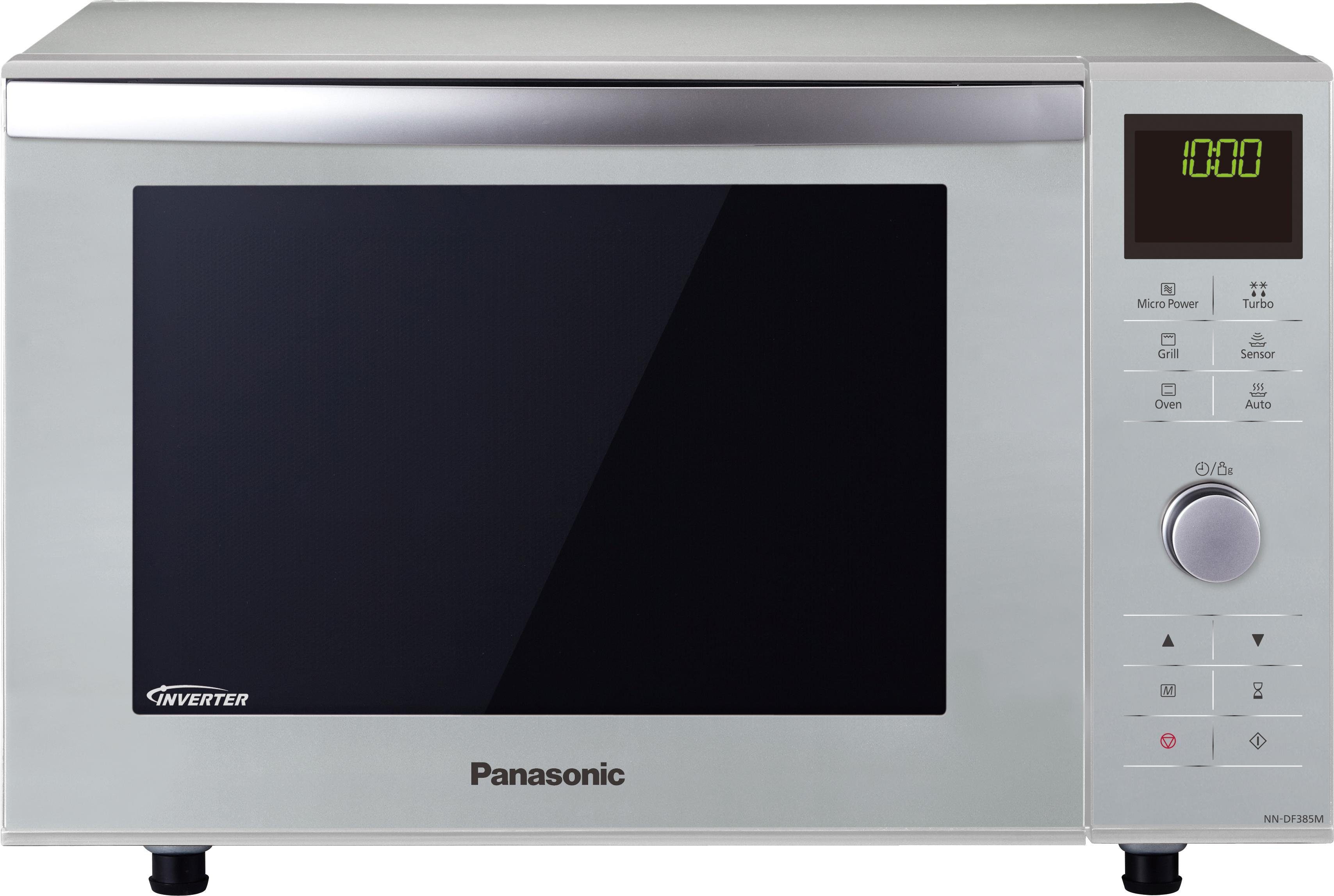 Panasonic Mikrowelle NN-DF385MEPG, Grill, Ober-/Unterhitze, 23 l