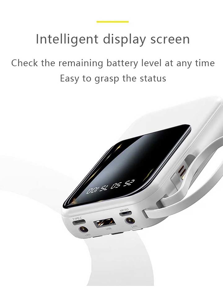 SWEET ACCESS Powerbank 20.000 mAh in Weiß günstig kaufen onesize