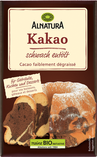 Alnatura Bio Kakao Schwach Entölt