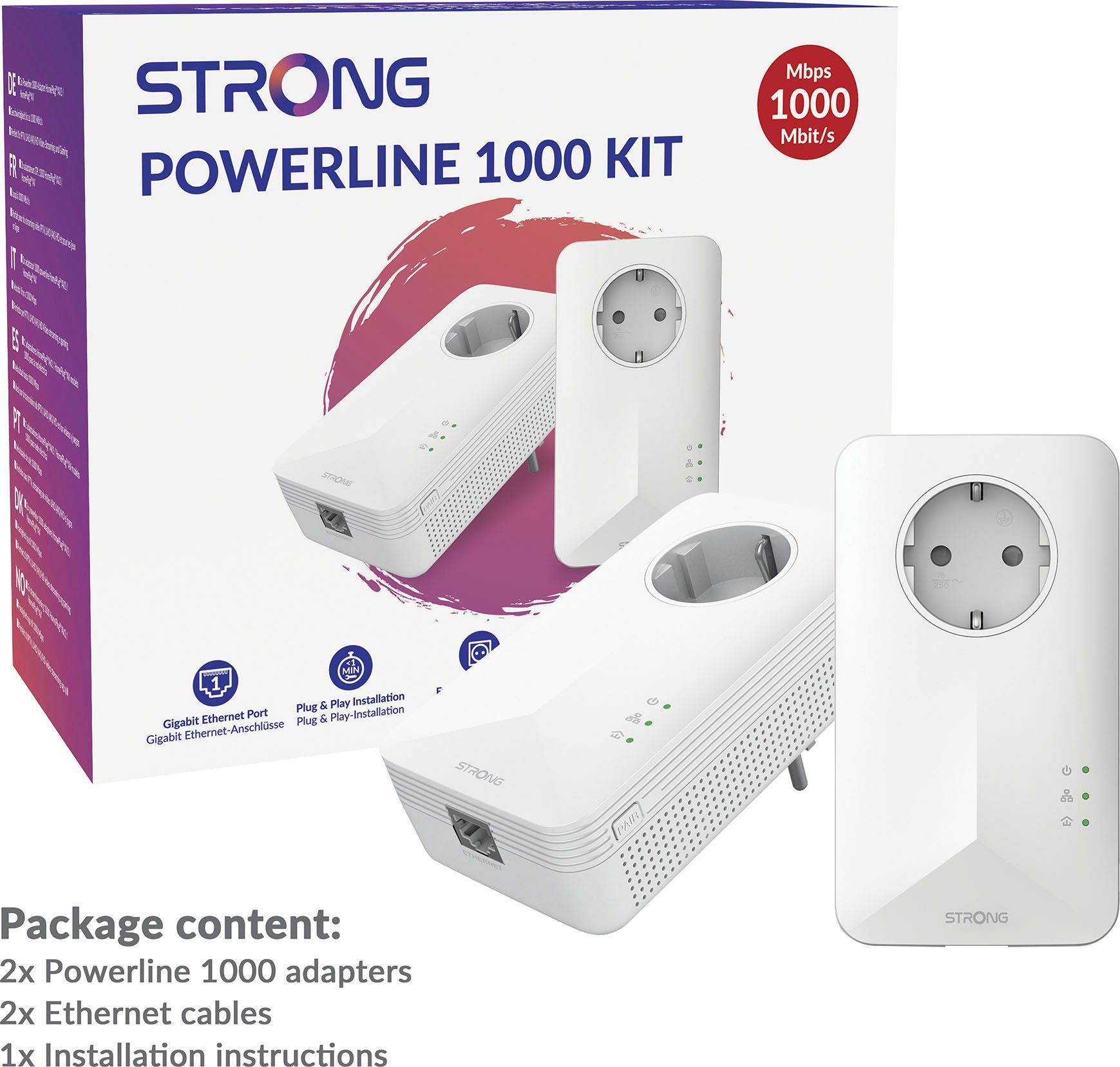 Strong POWERLINE 1000 KIT Reichweitenverstärker