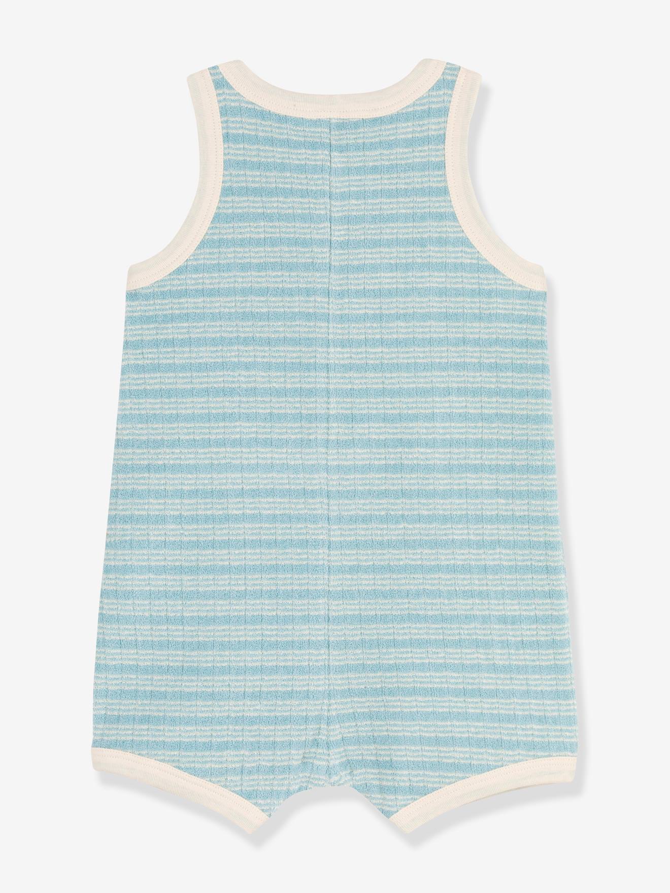 Combicourt en coton bio PETIT BATEAU vert