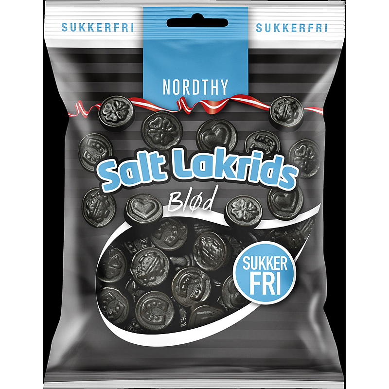 Salt lakrids 75 g sukkerfri