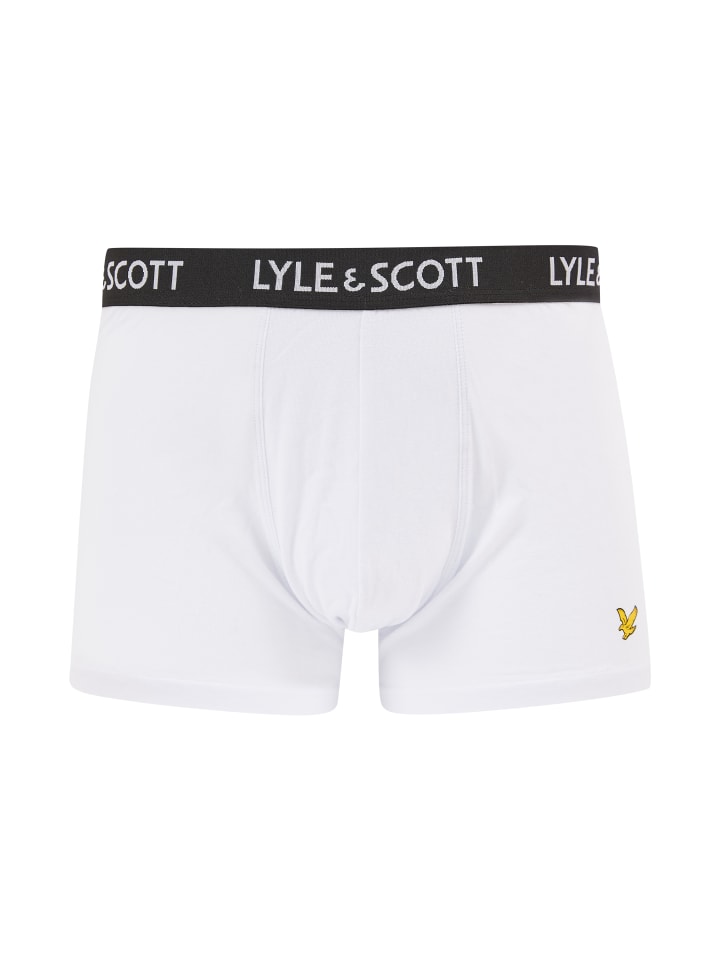 Lyle & Scott Trunks 5-Er Set in Schwarz/Weiß/Hellgrau/Dunkelgrau/Dunkelblau günstig kaufen