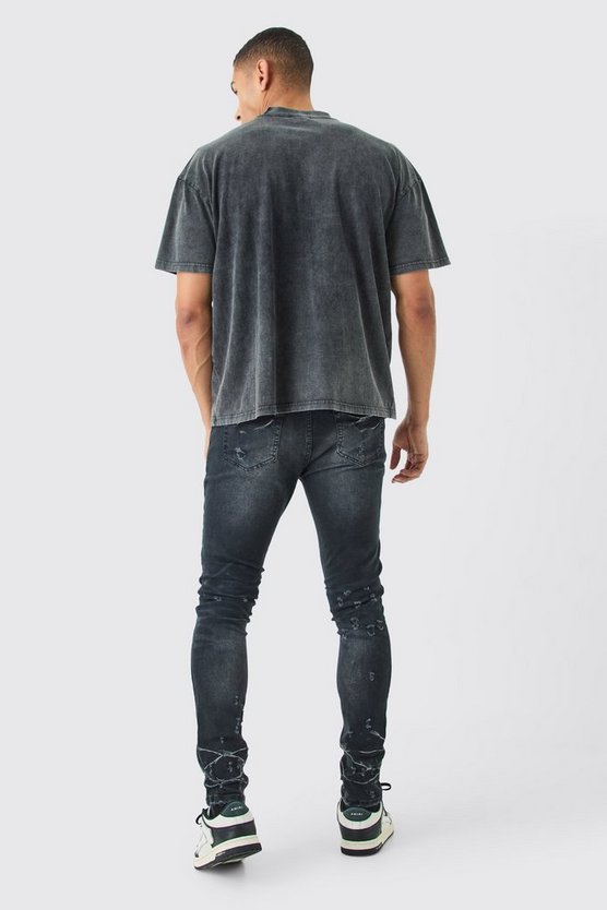 Oversize T-Shirt mit Limited Edition Panther Print