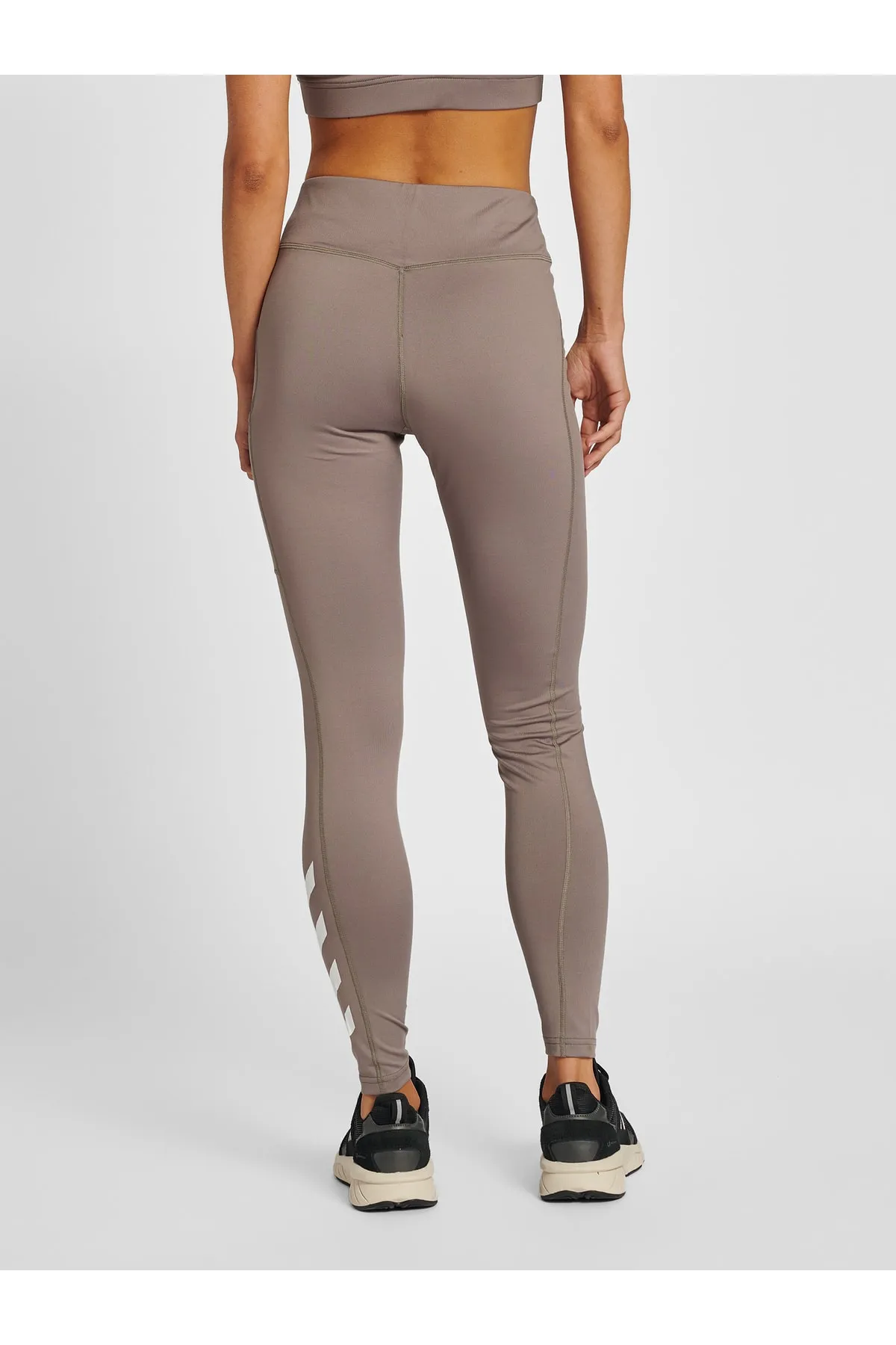 hummel  Sport-Leggings - Braun - Mittlerer Bund