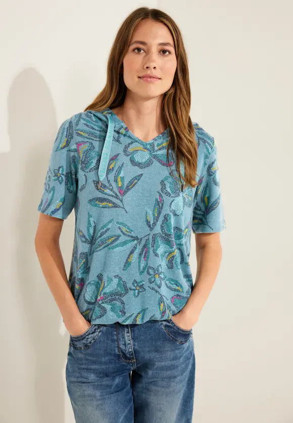 CECIL Kapuzenshirt mit Print