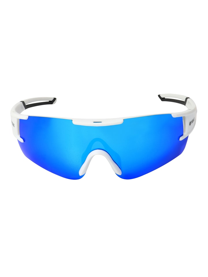 YEAZ SUNBLOW Sport-Sonnenbrille Bright White/Blue in blau günstig kaufen onesize