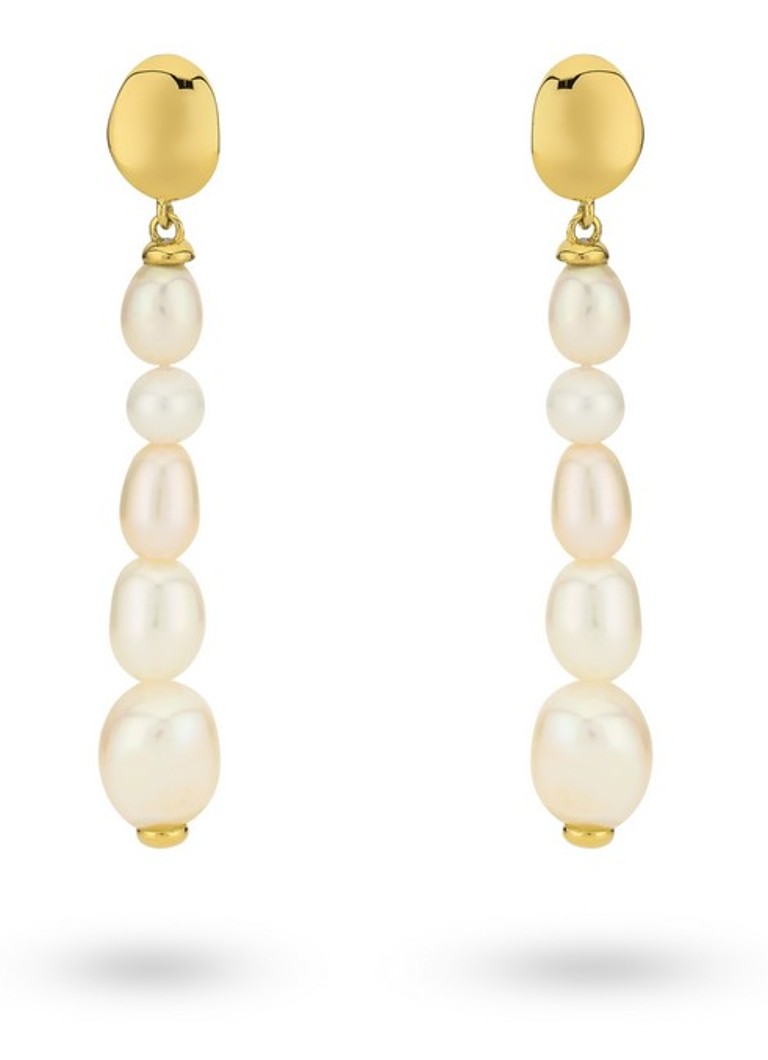 24Kae Gold plated stud earrings 424104Y
