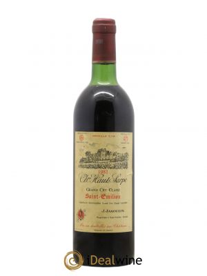 Château Haut Sarpe Grand Cru Classé  1981 - Lot de 1 Bouteille